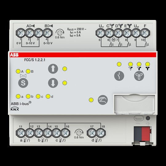 Busch-Jaeger - Bussystem-Heizungsaktor Fan Coil Controll FCC/S1.2.2.1