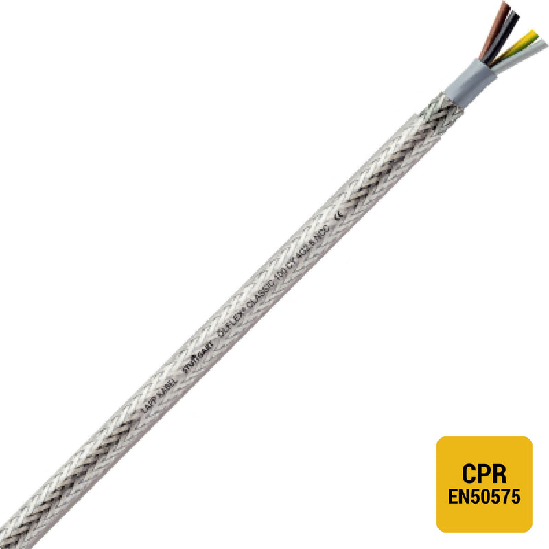 Lapp Kabel&Leitung - Energiekabel < 1 kV, für ortsveränderlichen Einsatz ÖLFLEX CLASSIC 100 CY 0035204/1000 300/500V 7G1 − 1000 Meter