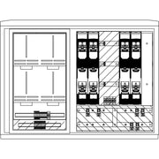 Elsta Mosdorfer - Zähler-Komplettschrank Wandlerschrank Freiluft WS834.N2.N2211 WS A850-3 N2 400A