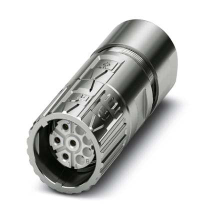 Phoenix Contact - Rundsteckverbinder, feldkonfektionierbar (Industriesteckverbinder) Kabelsteckverbinder M23-7ES198A8L22S − 1 Stück