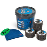 Bosch - Trenn-/Schleifscheibe Fächerscheiben 125 Eimer 061599765W 20xK40,10xK60/K80