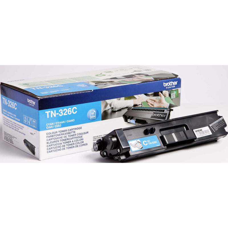 Brother - Verbrauchsmaterial für Telefax/Drucker/MFC Toner TN-326C cyan