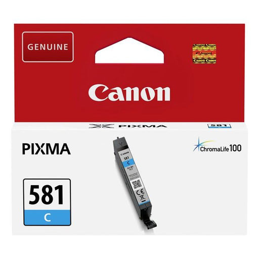 Canon - Verbrauchsmaterial für Telefax/Drucker/MFC Tintenpatrone CLI-581C5,6ml cyan