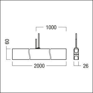 Zumtobel Group - Elektrisches Zubehör/Ersatzteile für Leuchten Verbinder SUP2 TRACK #60210843 (elektrisch)