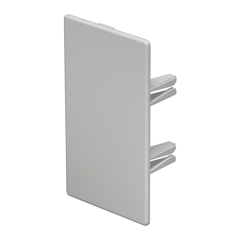 OBO Bettermann - Endstück für Leitungsführungskanal Endstück halogenfrei WDKH-E60110LGR 60x110mm, PC/ABS lgr − 10 Stück