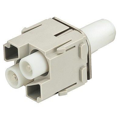 Harting - Kontakteinsatz für Rechtecksteckverbinder Doppelmodul Han HV 09140023023 Crimpanschluss