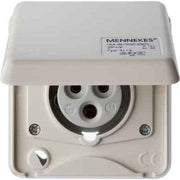 Berker - CEE-Steckdose (IEC 60309) CEE-Steckdose 3-polig Eb 568101 16A m.Klappdeckel