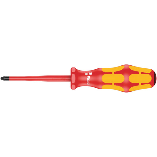 Wera - Kreuzschlitz-Schraubendreher VDE Schraubendreher 006460 PZ 1x80mm