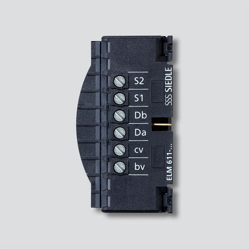 Siedle&Söhne - Zubehör/Ersatzteile für Türkommunikation Klemmblock sw 200029924-00 f. ELM 611 − 1 Stück