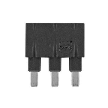 Harting - Zubehör/Ersatzteile für Industriesteckverbinder Steckbrücken 09330009853 3x schwarz − 5 Stück