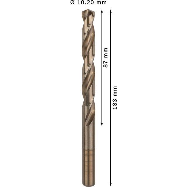 Bosch - Bohrer PRO Stainless Steel HSS-Co 2608585899 Spiralbohrer 10,2 x
