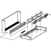 Telegärtner - Patchpanel LWL LWL-Verteiler MPD24 100021508 f.3x3HE/7TE rws