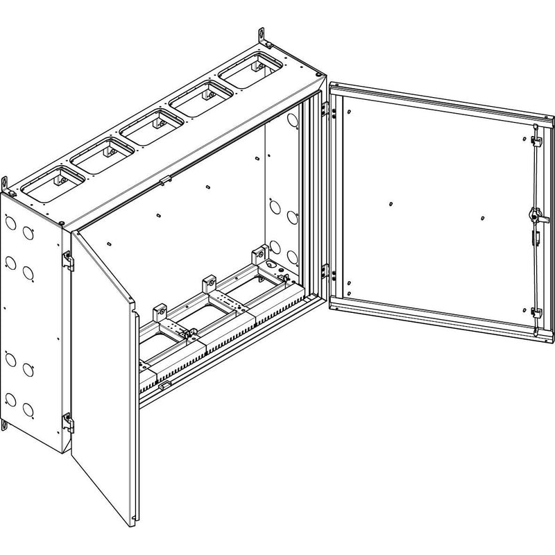 ABN - Leergehäuse Wandgehäuse NT56E geerdet IP55