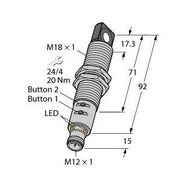 Turck - Ultraschall Taster Ultraschallsensor RU40U-M18 #1610025  − 1 Stück