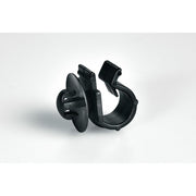 HellermannTyton - Befestigungsschelle für Kabel/Rohre Befestigungsclip KSFT6.5OC7-9-PA66-BK m.Spreizanker − 2500 Stück