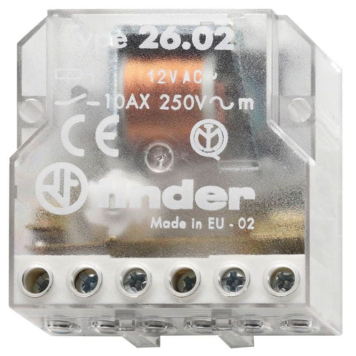 Finder - Stromstoßschalter Stromstoßschalter UP 26.02.8.230.0000 2S 10A 230VAC − 1 Stück by Finder
