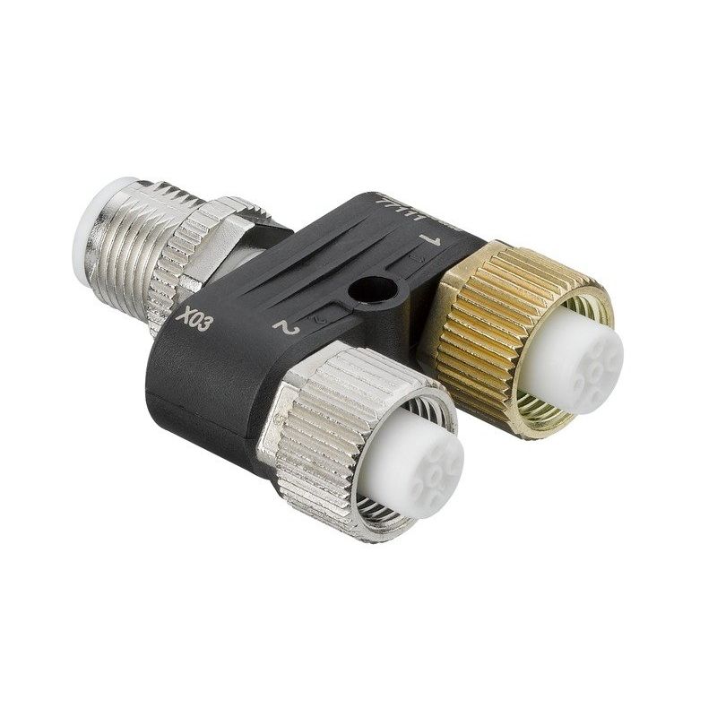 Leuze - Passiver Sensor-/Aktor-Verteiler (ohne Leitung) Y-Verteiler YV U-SDD-25#50135993