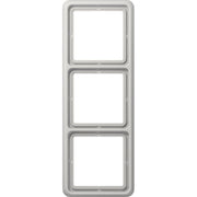 Jung - Abdeckrahmen Rahmen 3-fach lgr CD 583 WU LG waage/senkrecht