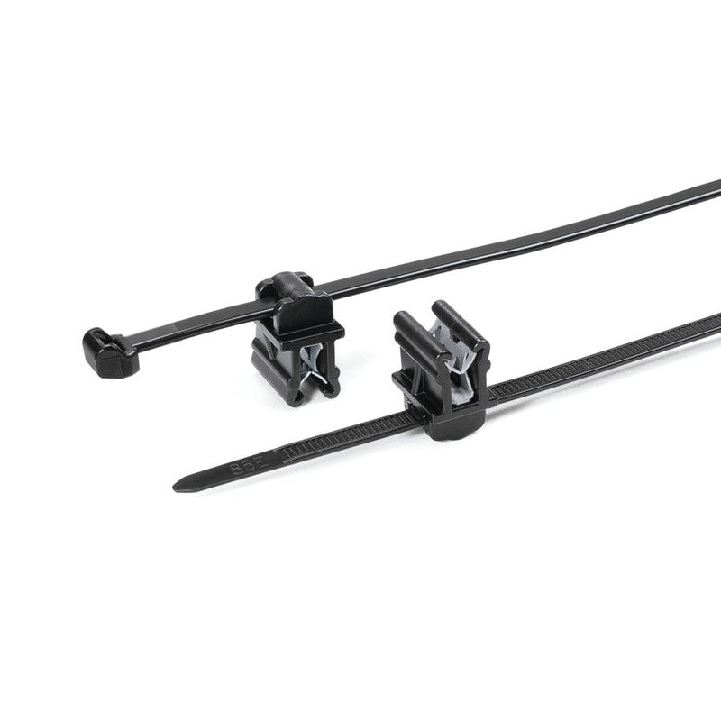 HellermannTyton - Kabelbinder Befestigungsbinder 156-00015(500) 150x4,6 schwarz − 500 Stück