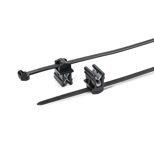 HellermannTyton - Kabelbinder Befestigungsbinder 156-00015(500) 150x4,6 schwarz − 500 Stück
