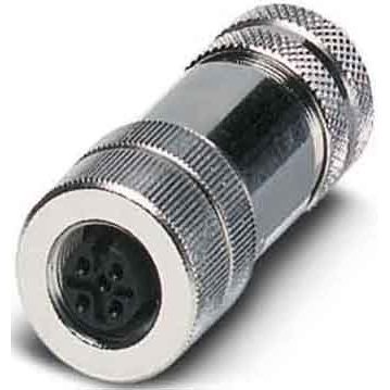 Phoenix Contact - Rundsteckverbinder, feldkonfektionierbar (Industriesteckverbinder) Sensor-/Aktor-Stecker SACC-M12FS #1694318
