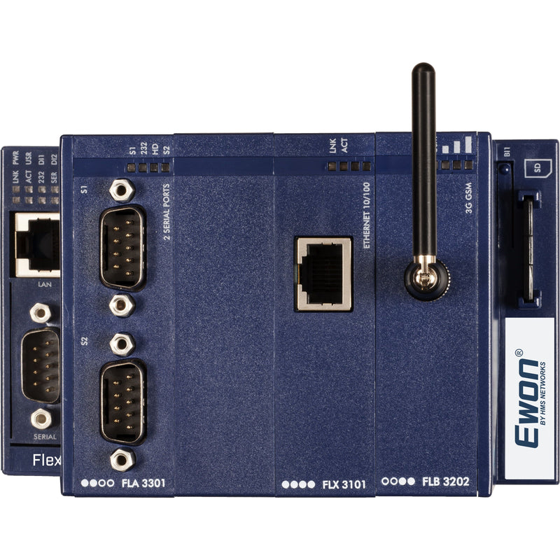 HMS Industrial - Netzwerk Router Industrial Internet router FLEXY20200_00MA Ewon Flexy202