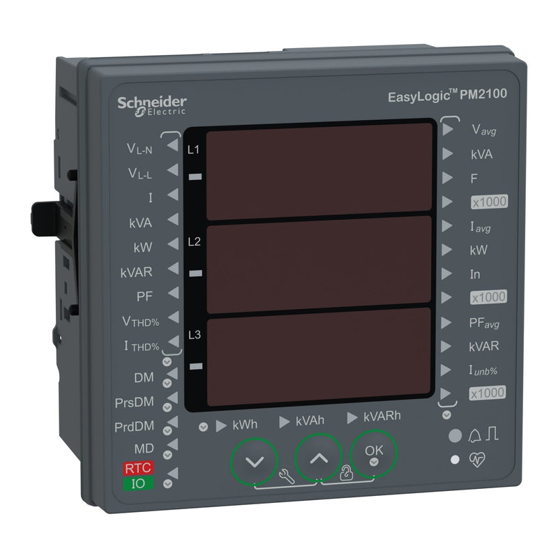 Schneider Electric - Kombimessgerät PM2130 UNIV.MESSG LED METSEPM2130 RS485 31THHA KL0.5