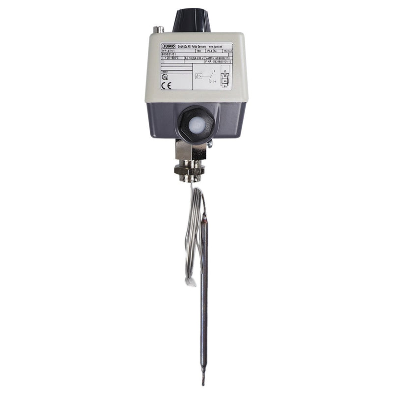 Jumo - Temperaturschalter Temperaturregler 60002113 20-500°C,Fernleit.1m