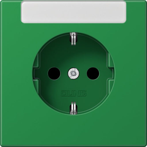 Jung - Steckdose SCHUKO-Steckdose 16A 250V LS 1520 INA GN m.Berührungsschutz