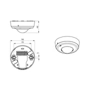BEG Brück Electronic - Bewegungsmelder/Präsenzmelder komplett Präsenzmelder PD2-M-2C-AP