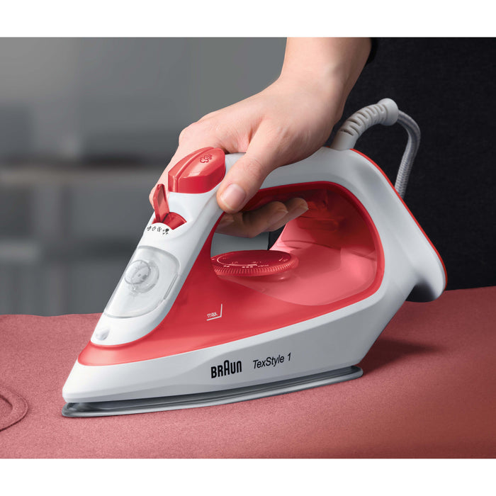 Braun - Bügeleisen Dampfbügeleisen SI 1019 RD TexStyle1  − 1 Stück
