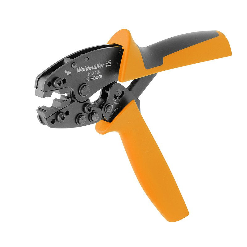 Weidmüller - Presswerkzeug Kabelschuhe/Verbinder, Aderendhülsen, Schirmanschluss Crimpwerkzeug HTX 138 Koaxial-Verbinder
