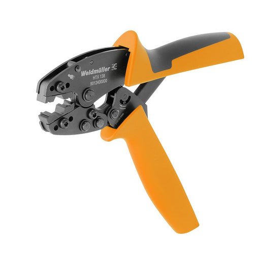 Weidmüller - Presswerkzeug Kabelschuhe/Verbinder, Aderendhülsen, Schirmanschluss Crimpwerkzeug HTX 138 Koaxial-Verbinder