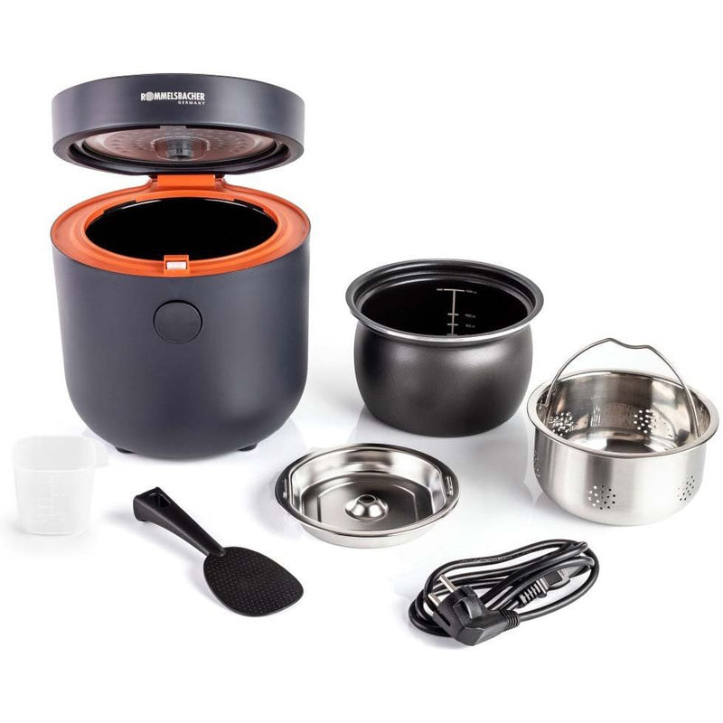 Rommelsbacher - Küchenmaschine mit Kochfunktion Reiskocher Multi RISA MRK 500 gr 500W, 2l, touch − 2 Stück