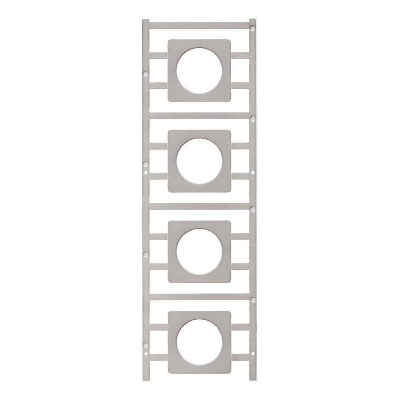 Weidmüller - Kennzeichnungsmaterial Gerätemarkierung SM42/42-30KMCNEGR selbstklebend,42mm − 20 Stück