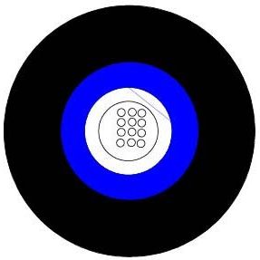 Draka Comteq (DNT) - LWL-Kabel A-DQ(ZN)B2Y ZB O-CT-3,0kN-12OM3 12G 50/125 OM3
