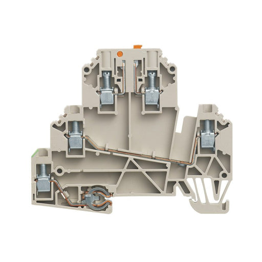 Weidmüller - Trenn- und Messtrenn-Reihenklemme Klemme WDK 2.5/TR-DU-PE Schraubansch.,2.5mm² − 50 Stück
