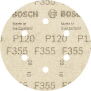 Bosch - Schleifpapier/Schleifvlies PRO F355 Schleifblatt, 150 2608605125 mm, G100, 5-tlg