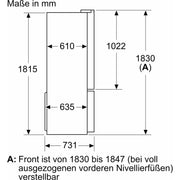 Bosch - Kühl-/Gefrierkombination MultiDoorKühl/Gefrierkombi KFN96APEA Serie6
