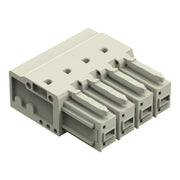 WAGO GmbH & Co. KG - Leiterplattensteckverbinder THTFederleiste abgewinkelt 831-3524 Maß 7,62mm,lgr − 24 Stück