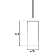 Brumberg Leuchten - Pendelleuchte LED-Pendelleuchte direkt 88864185 Pendellänge 5m