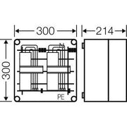 Hensel - Sammelschienengehäuse Mi 6205 2x3pol. 400A