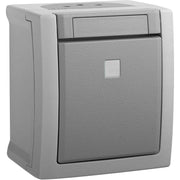 Panasonic - Installationsschalter Wechselschalter beleuchtet 90591063-DE FR-AP IP54