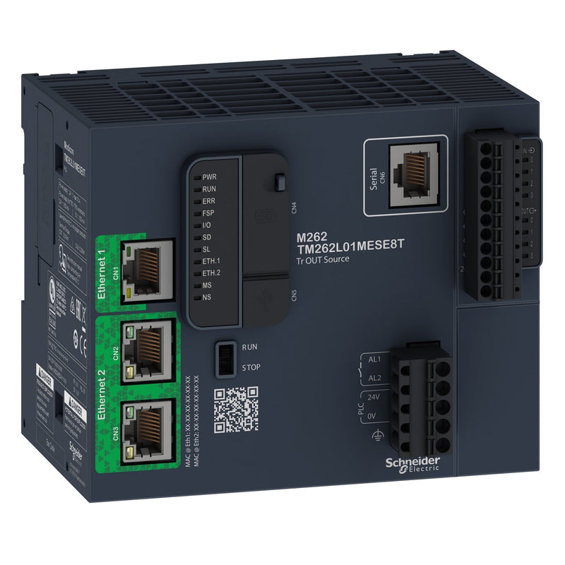 Schneider Electric - SPS-Grundgerät SPS-Steuerung Modicon M262 TM262L01MESE8T IIoT-fähig