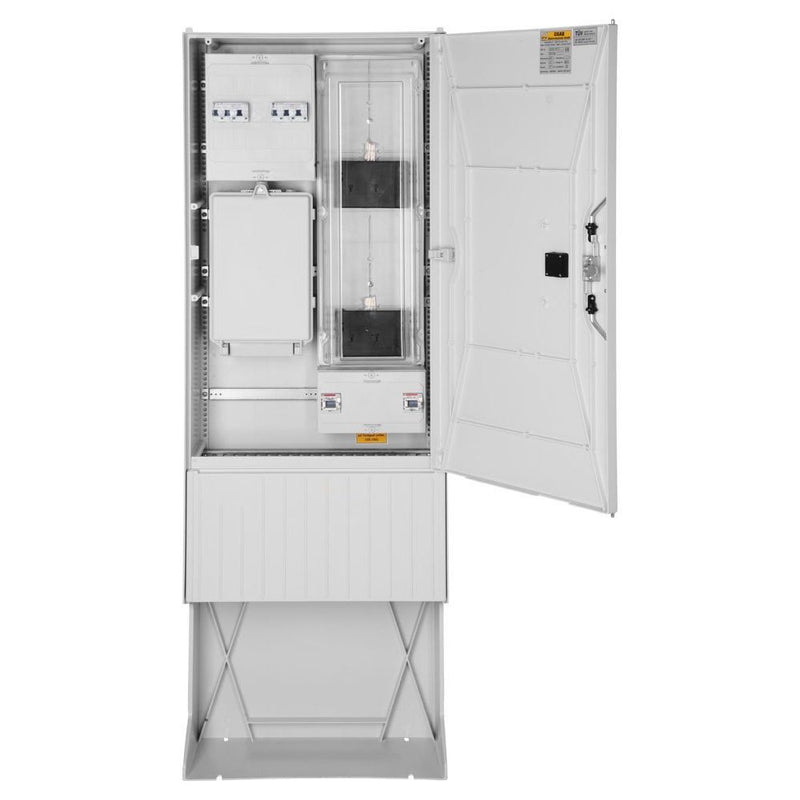GSAB Elektrotechnik - Zähler-Komplettschrank Zähleranschlusssäule 49.00.1P21HSA 2Zähler/ohne TSG