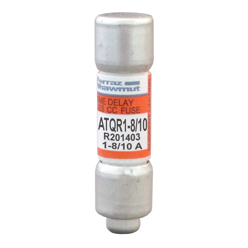 Mersen - Zylindrische Sicherung Sicherungseinsatz Class CC ATQR1-8/10 T ATQR 10x38 1,8A − 10 Stück