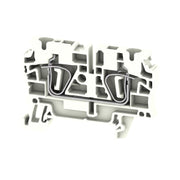 Weidmüller - Durchgangs-Reihenklemme Klemme ZDU 4 WS Zugfederanschl.,4mm² − 100 Stück