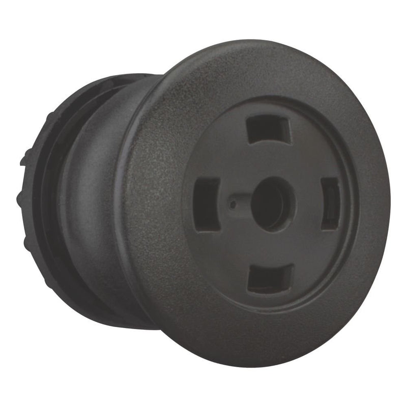 Eaton - Frontelement für Pilztaster Pilzdrucktaste M22S-DRP-S-X schw.,o. Schild,rast