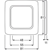 Busch-Jaeger - Abdeckrahmen 1f.ws 1721-212