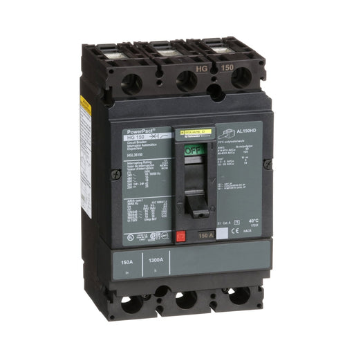 Schneider Electric - Leistungsschalter für Trafo-, Generator- und Anlagenschutz Kompaktleistungsschalter HGL36150 3polig 600V 150A